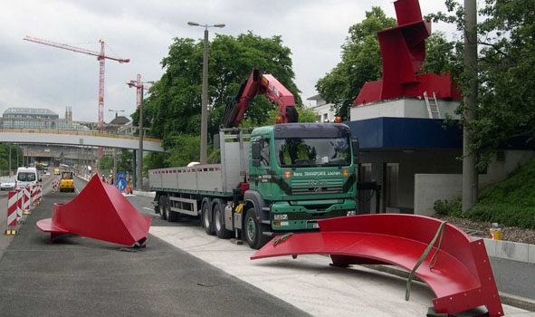 Suter 72, 73 und 74 von Paul Suter, Heuwaage Viadukt Basel